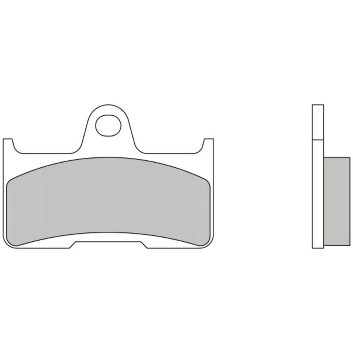 Bromsbelägg BAK Sintrad Metall Brembo – bild 3