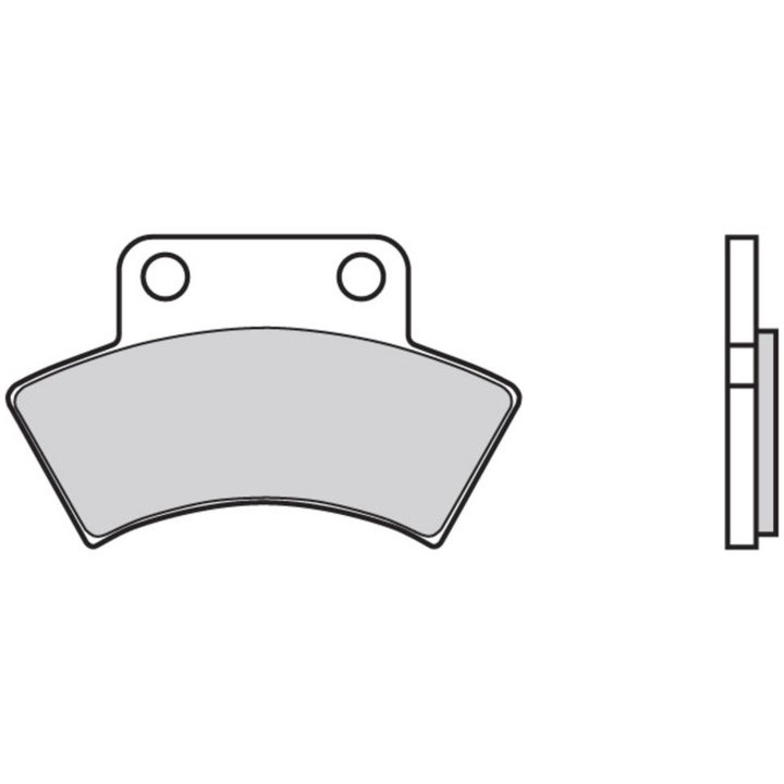 Bromsbelägg BAK Sintrad Metall Brembo – bild 3