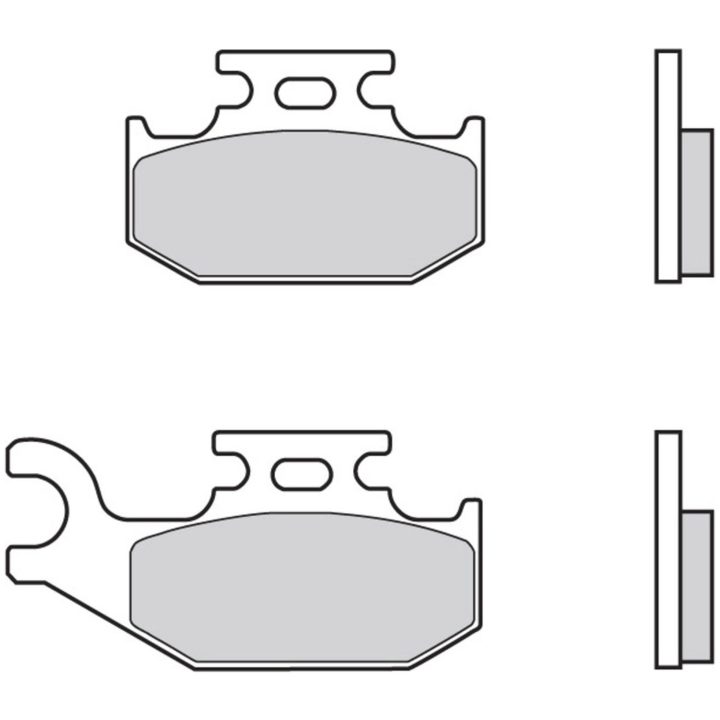 Bromsbelägg BAK Sintrad Metall Brembo – bild 3