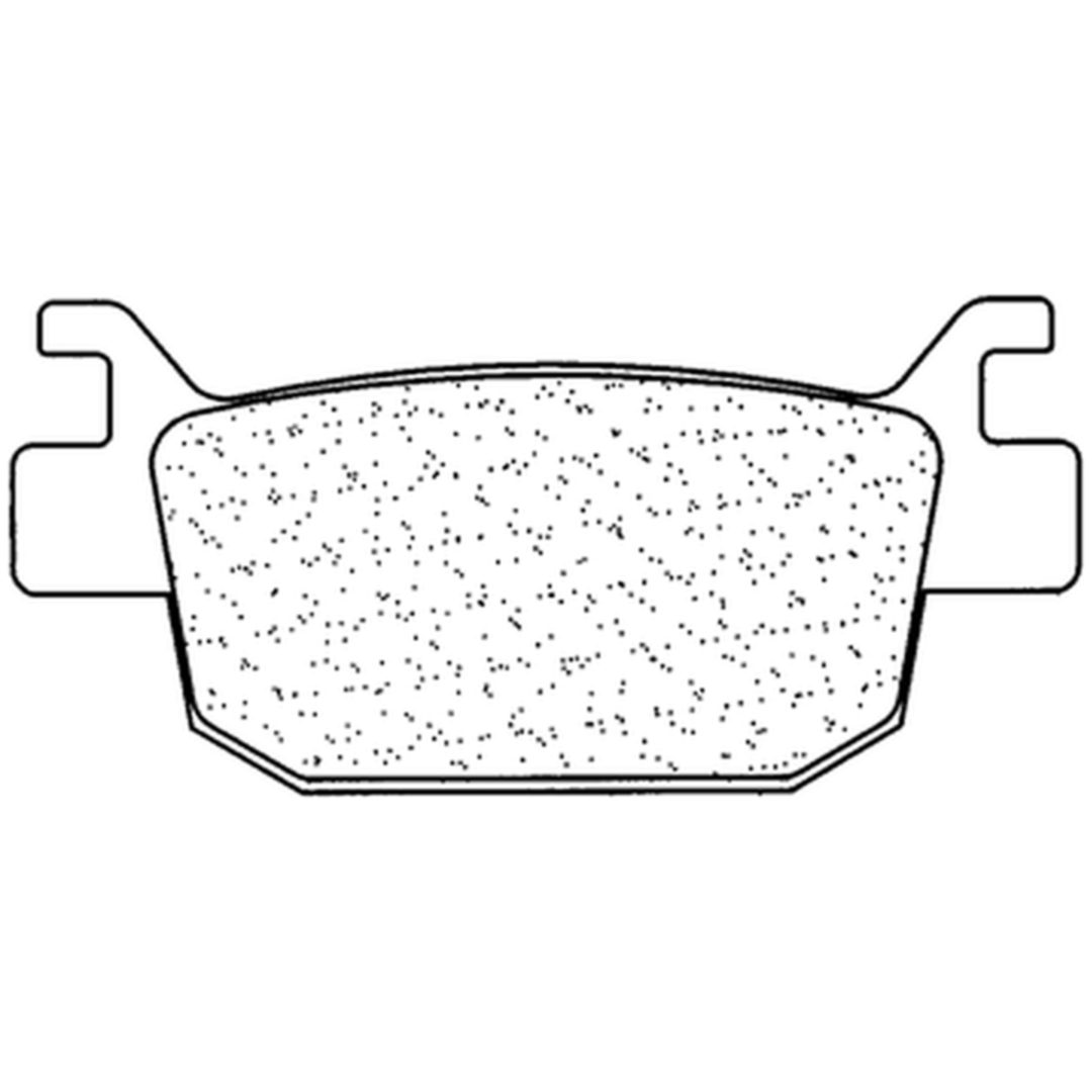 Bromsbelägg BAK Sintrad Metall CL Brakes