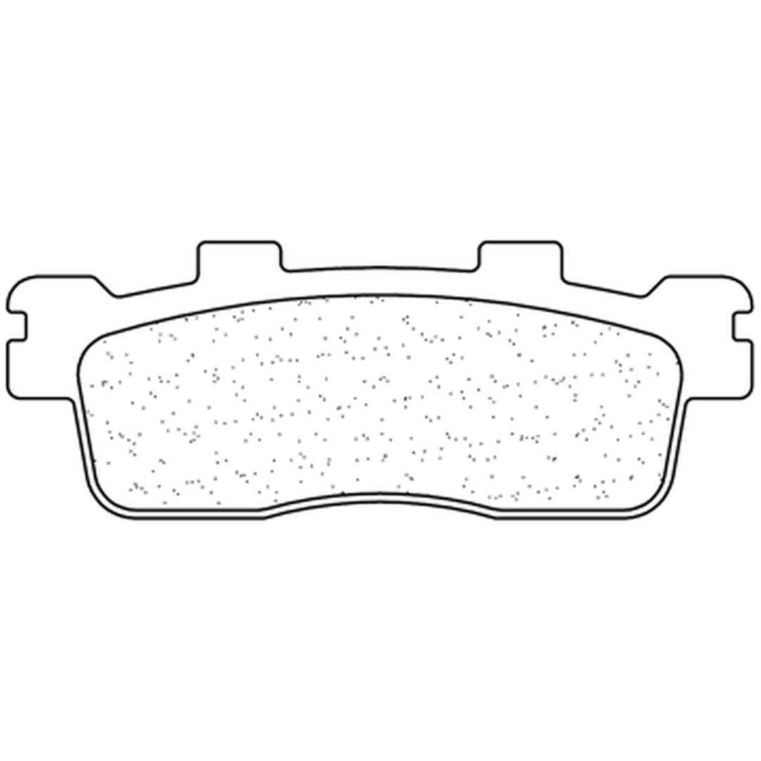 Bromsbelägg BAK Sintrad Metall CL Brakes