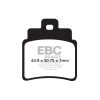 Bromsbelägg BAK Standard EBC BRAKE PAD CARBON ENDURO – miniatyr 1