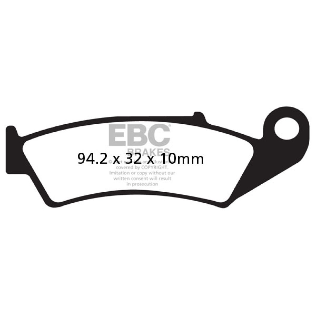 Bromsbelägg BAK Standard EBC Standard – bild 3