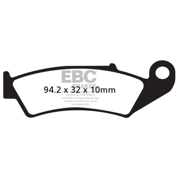 Bromsbelägg BAK Standard EBC Standard – bild 3