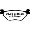 Bromsbelägg BAK Standard EBC Standard – miniatyr 1