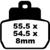Bromsbelägg BAK Standard EBC Standard – miniatyr 1