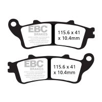 Bromsbelägg BAK V-Semi Sinter EBC