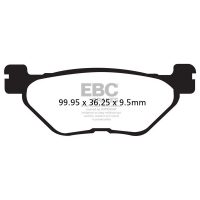 Bromsbelägg BAK V-Semi Sinter EBC