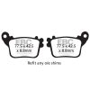 Bromsbelägg BAK V-Semi Sinter EBC BRAKE PAD SEMI-SINTER TOURING – miniatyr 1