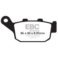 Bromsbelägg BAK V-Semi Sinter EBC