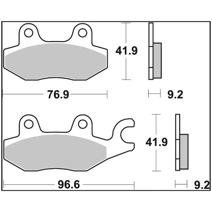 Bromsbelägg Carbon Ceramic Prime Line BREMBO – bild 2