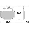 Bromsbelägg Carbon Ceramic Prime Line BREMBO – miniatyr 3