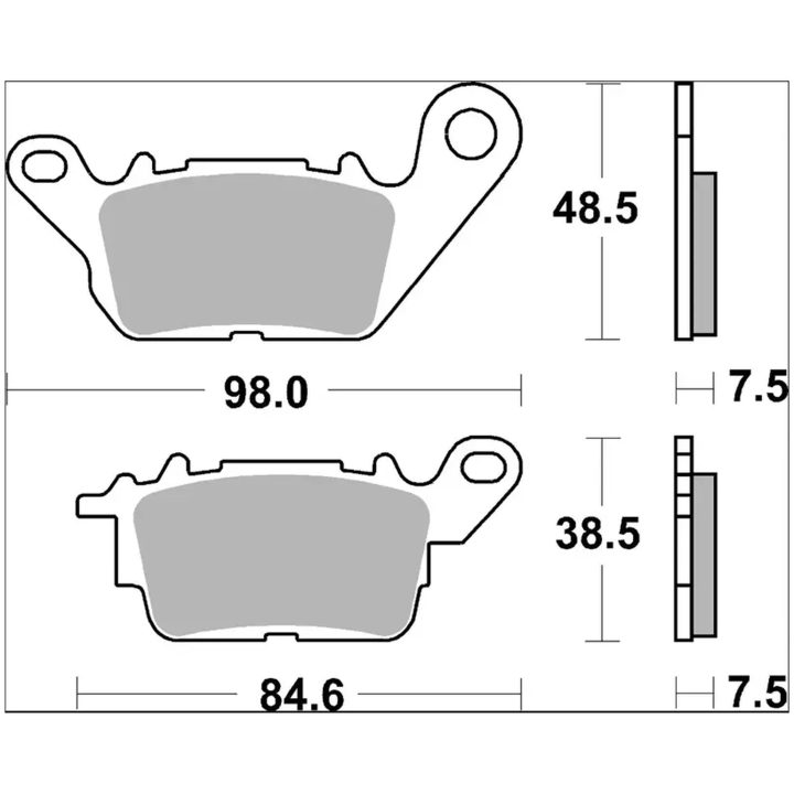 Bromsbelägg Carbon Ceramic Prime Line BREMBO – bild 3