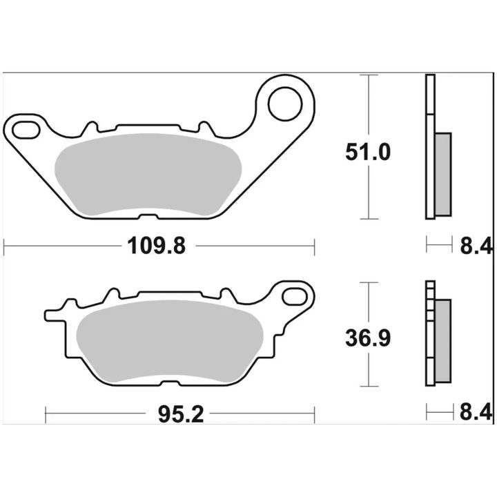 Bromsbelägg Carbon Ceramic Prime Line BREMBO – bild 3