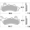 Bromsbelägg Carbon Ceramic Prime Line BREMBO – miniatyr 2