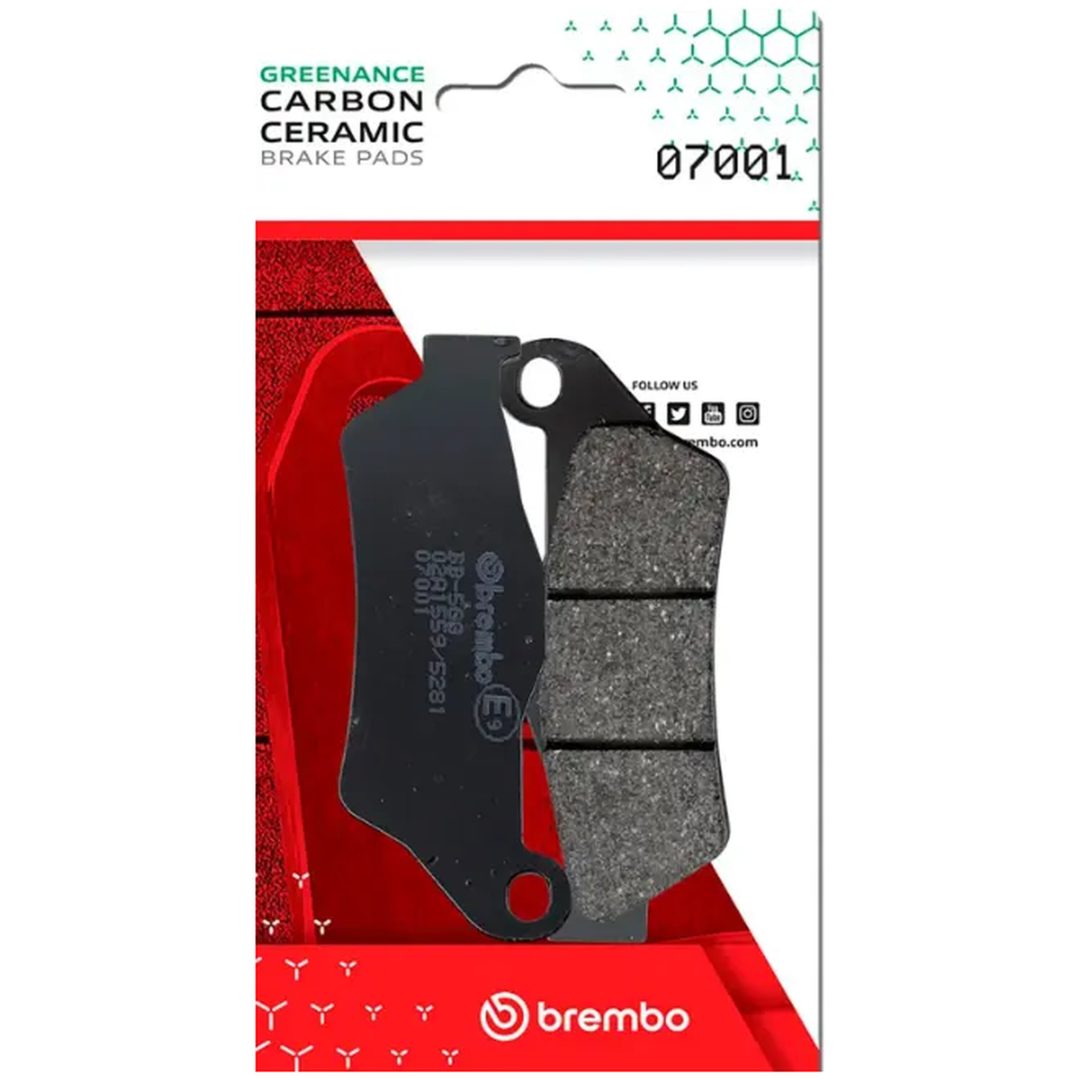 Bromsbelägg Carbon Ceramic Prime Line BREMBO – bild 2