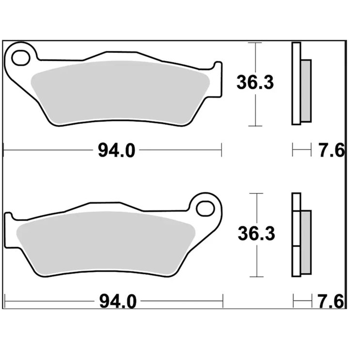 Bromsbelägg Carbon Ceramic Prime Line BREMBO – bild 3
