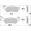 Bromsbelägg Carbon Ceramic Prime Line BREMBO – miniatyr 2