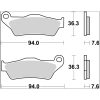 Bromsbelägg CC Carbon Ceramic Prime Line BREMBO – miniatyr 2