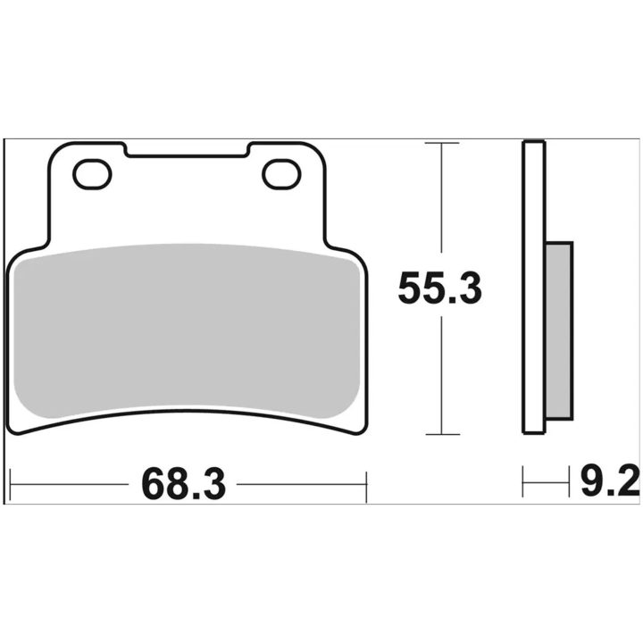 Bromsbelägg CC Carbon Ceramic Prime Line BREMBO – bild 2