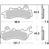 Bromsbelägg CC Carbon Ceramic Prime Line BREMBO – miniatyr 3