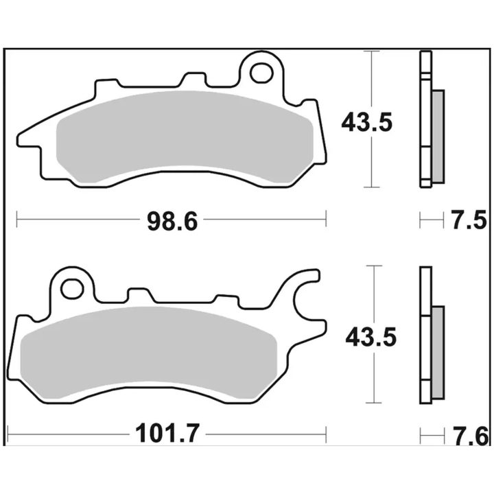 Bromsbelägg CC Carbon Ceramic Prime Line BREMBO – bild 3