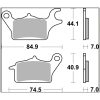 Bromsbelägg CC Carbon Ceramic Prime Line BREMBO – miniatyr 2