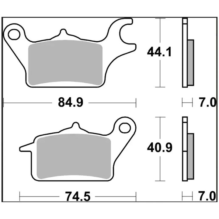 Bromsbelägg CC Carbon Ceramic Prime Line BREMBO – bild 2