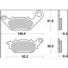 Bromsbelägg CC Carbon Ceramic Prime Line BREMBO – miniatyr 3