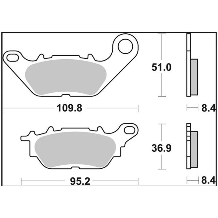 Bromsbelägg CC Carbon Ceramic Prime Line BREMBO – bild 3