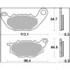 Bromsbelägg CC Carbon Ceramic Prime Line BREMBO – miniatyr 2