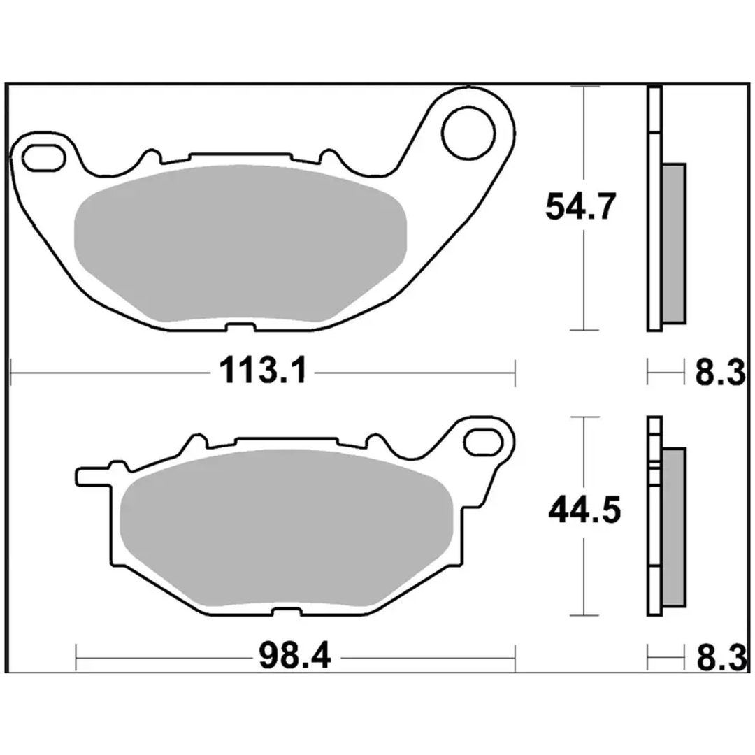 Bromsbelägg CC Carbon Ceramic Prime Line BREMBO – bild 2