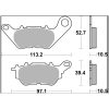 Bromsbelägg CC Carbon Ceramic Prime Line BREMBO – miniatyr 2