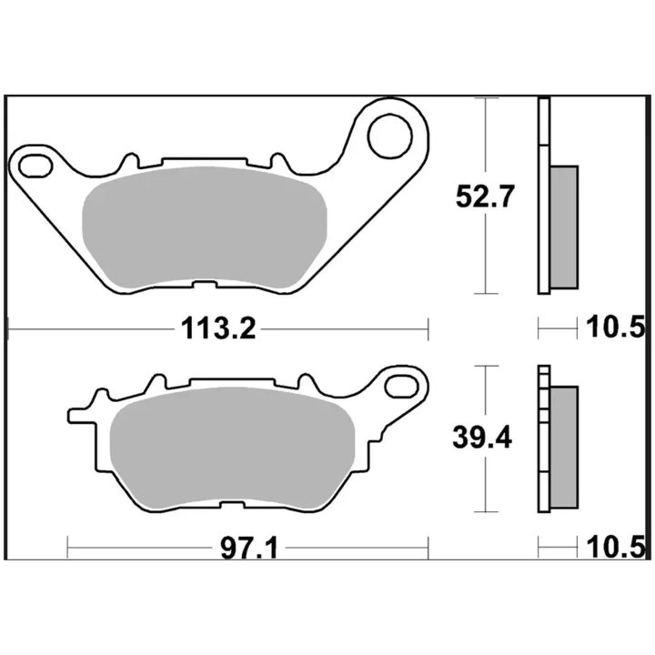 Bromsbelägg CC Carbon Ceramic Prime Line BREMBO – bild 2
