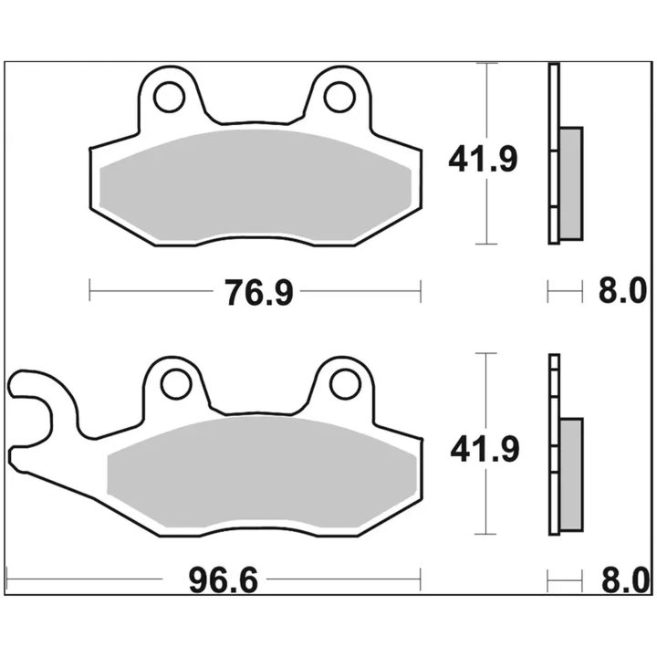 Bromsbelägg CC Carbon Ceramic Prime Line BREMBO – bild 2