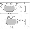 Bromsbelägg CC Carbon Ceramic Prime Line BREMBO – miniatyr 3