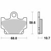 Bromsbelägg Ceramic SBS – miniatyr 2