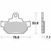 Bromsbelägg Ceramic SBS – miniatyr 2