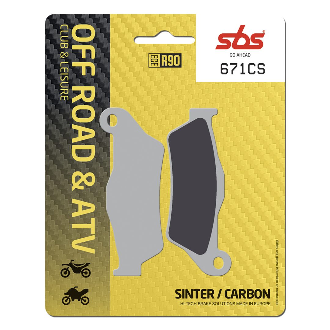 Bromsbelägg Cs Carbon Off-road SBS Bromsbelägg