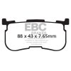 Bromsbelägg FA-HH EBC Brown – miniatyr 1