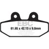 Bromsbelägg FA-HH Street Bak EBC Grå – miniatyr 1