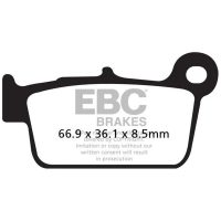 Bromsbelägg FA-R Offroad EBC