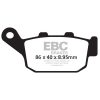 Bromsbelägg FA Street EBC Bak – miniatyr 1