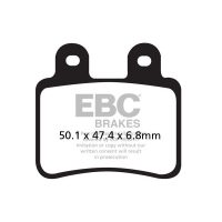 Bromsbelägg FA-TT Offroad EBC