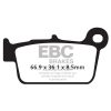 Bromsbelägg FA-TT Offroad EBC Svart – miniatyr 1