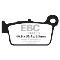 Bromsbelägg FA-TT Offroad EBC