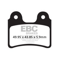 Bromsbelägg FA-TT Offroad Fram EBC