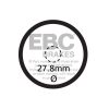 Bromsbelägg FA-V Street EBC Grå – miniatyr 1