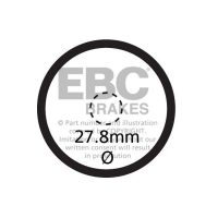 Bromsbelägg FA-V Street EBC