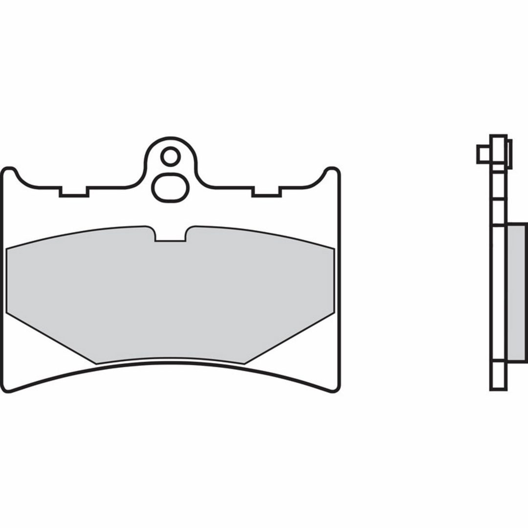 Bromsbelägg FRAM Carbon Ceramic Brembo Frambelägg